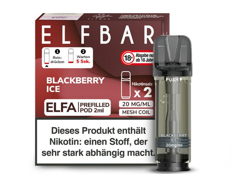 Elfbar Elfa Pod 20mg/ml (2 Stück) - Blueberry