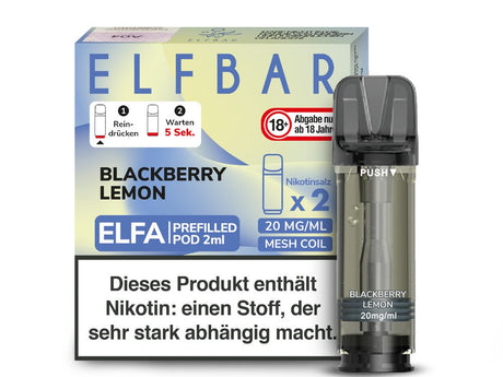 Elfbar Elfa Pod 20mg/ml (2 Stück) - Blueberry