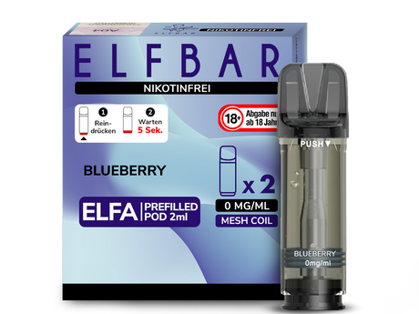 Elfbar Elfa Pod 20mg/ml (2 Stück) - Blueberry