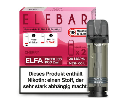 Elfbar Elfa Pod 20mg/ml (2 Stück) - Blueberry