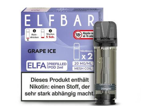 Elfbar Elfa Pod 20mg/ml (2 Stück) - Blueberry