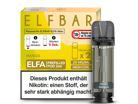 Elfbar Elfa Pod 20mg/ml (2 Stück) - Blueberry