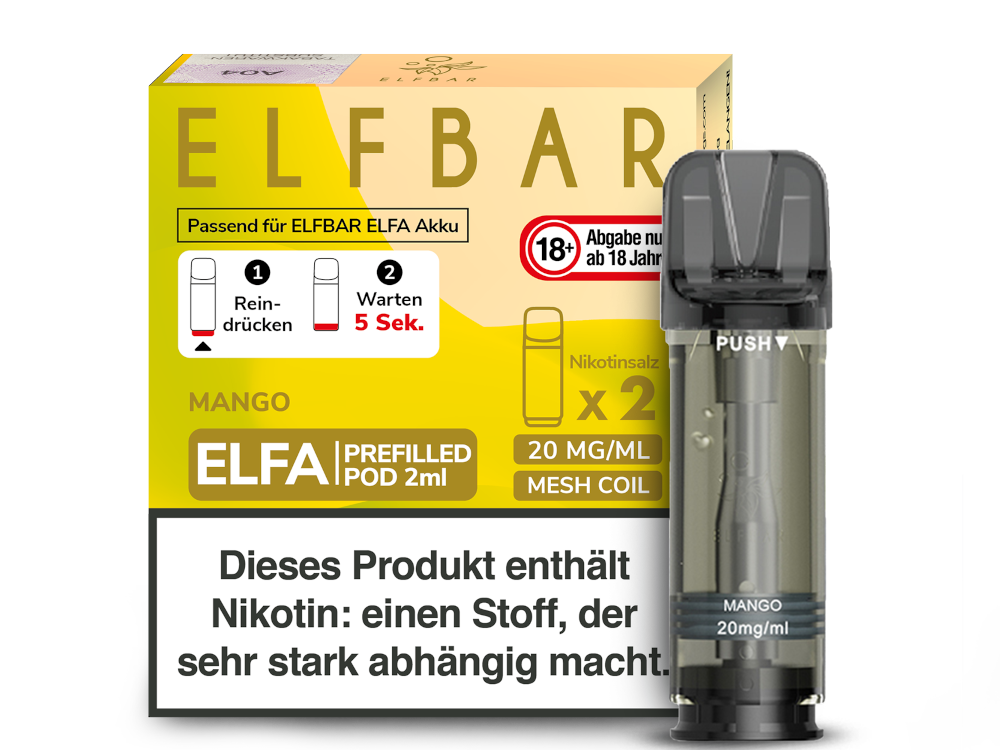Elfbar Elfa Pod 20mg/ml (2 Stück) - Blueberry