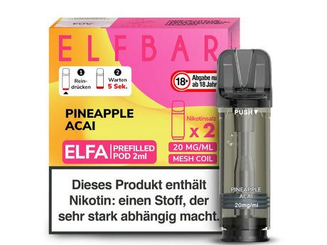 Elfbar Elfa Pod 20mg/ml (2 Stück) - Blueberry