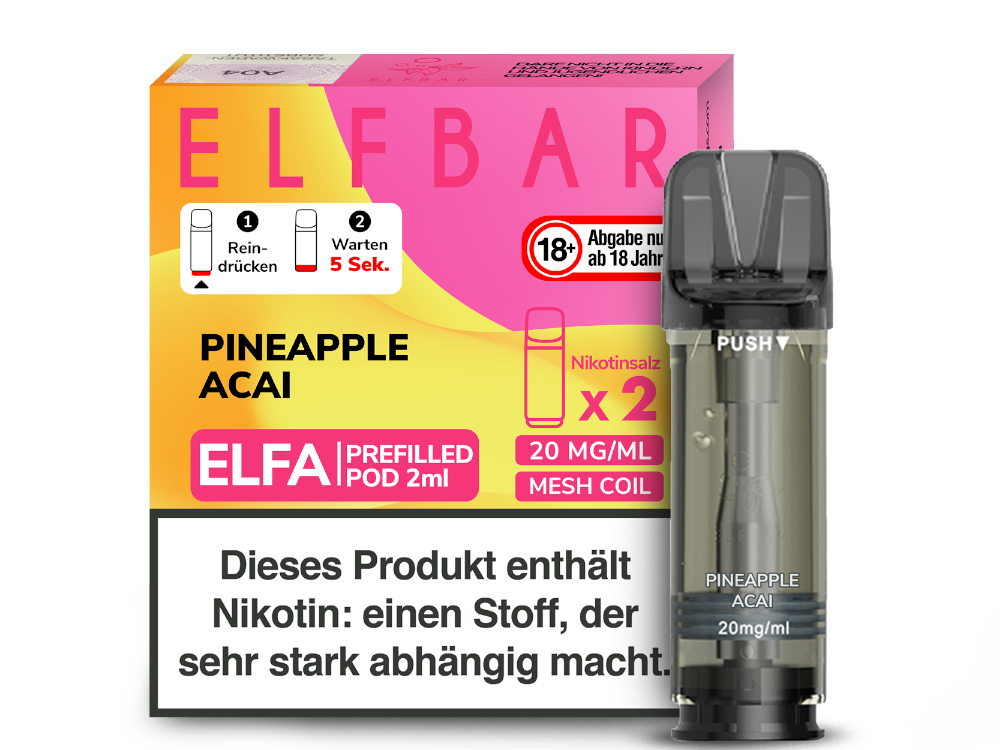 Elfbar Elfa Pod 20mg/ml (2 Stück) - Blueberry