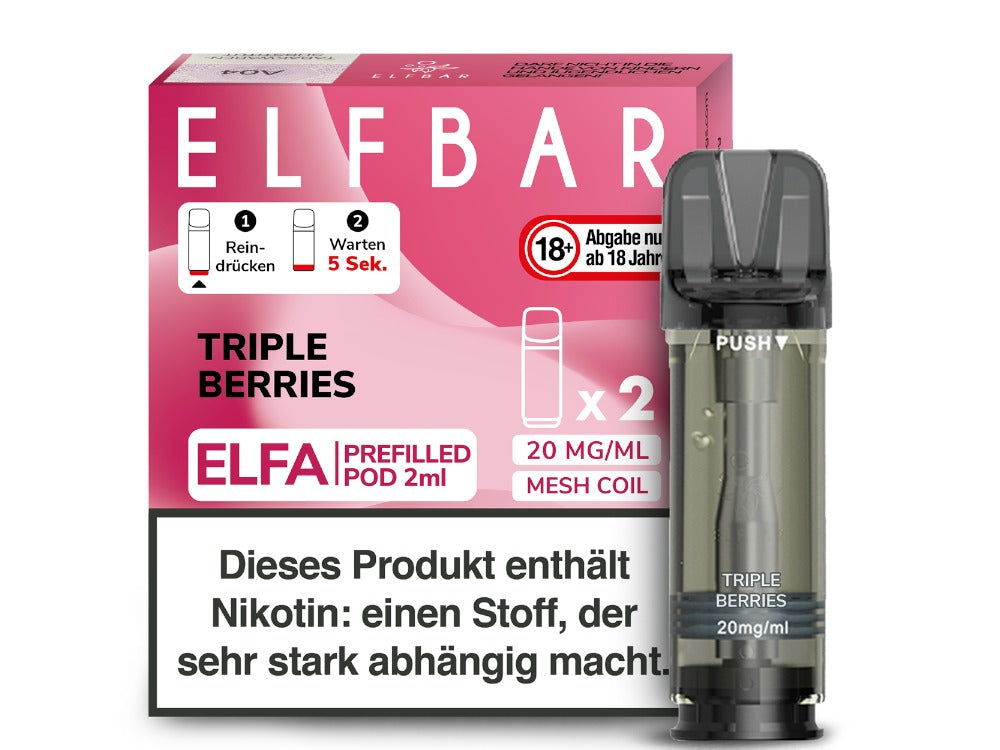 Elfbar Elfa Pod 20mg/ml (2 Stück) - Blueberry