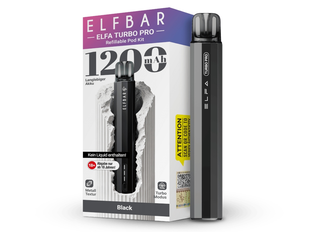 Elfbar - Elfa Turbo Pro E-Zigaretten Set - ELFBAR