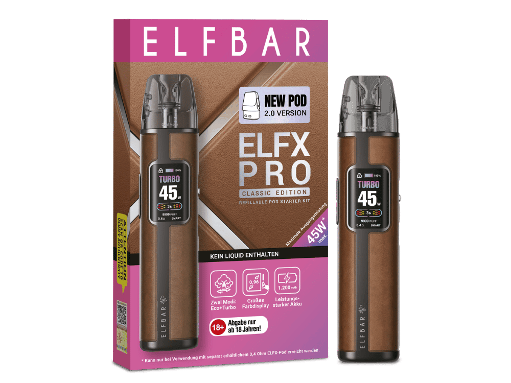Elfbar - Elfx Pro Classic Edition E-Zigaretten Set - ELFBAR