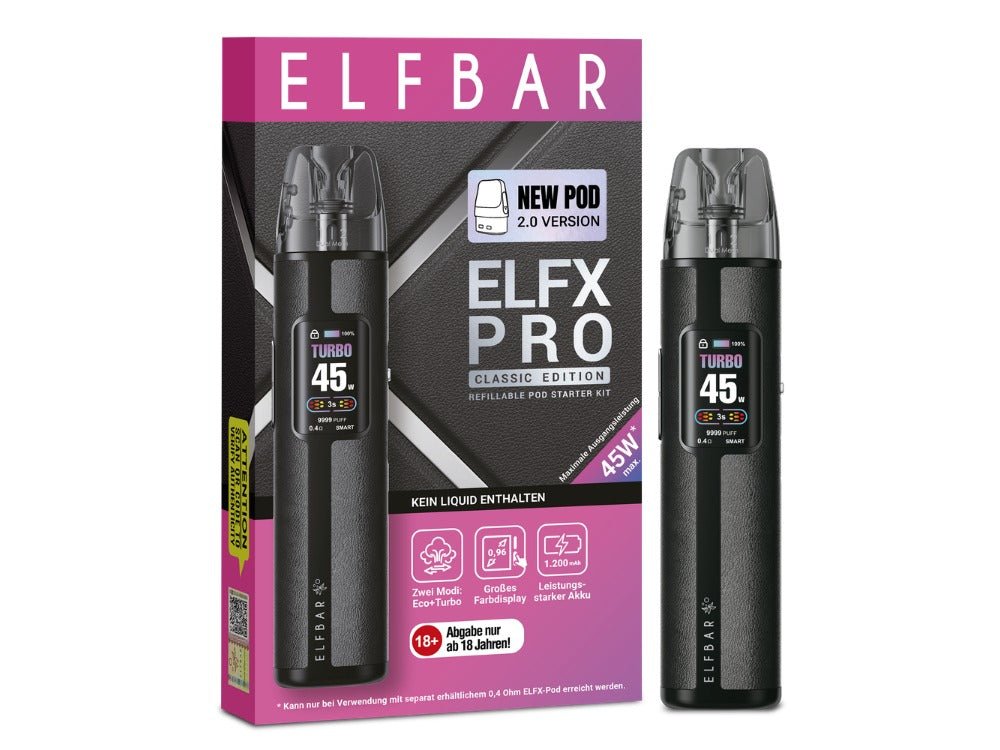Elfbar - Elfx Pro Classic Edition E-Zigaretten Set - ELFBAR