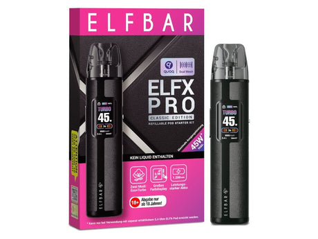 Elfbar - Elfx Pro E - Zigaretten Set - ELFBAR