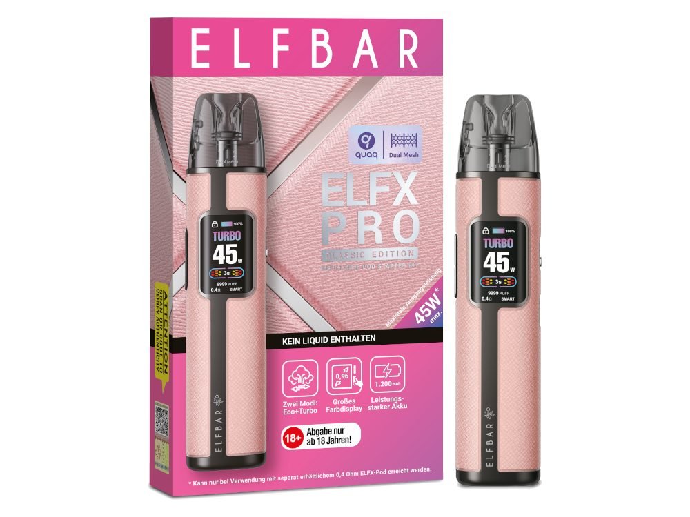 Elfbar - Elfx Pro E - Zigaretten Set - ELFBAR