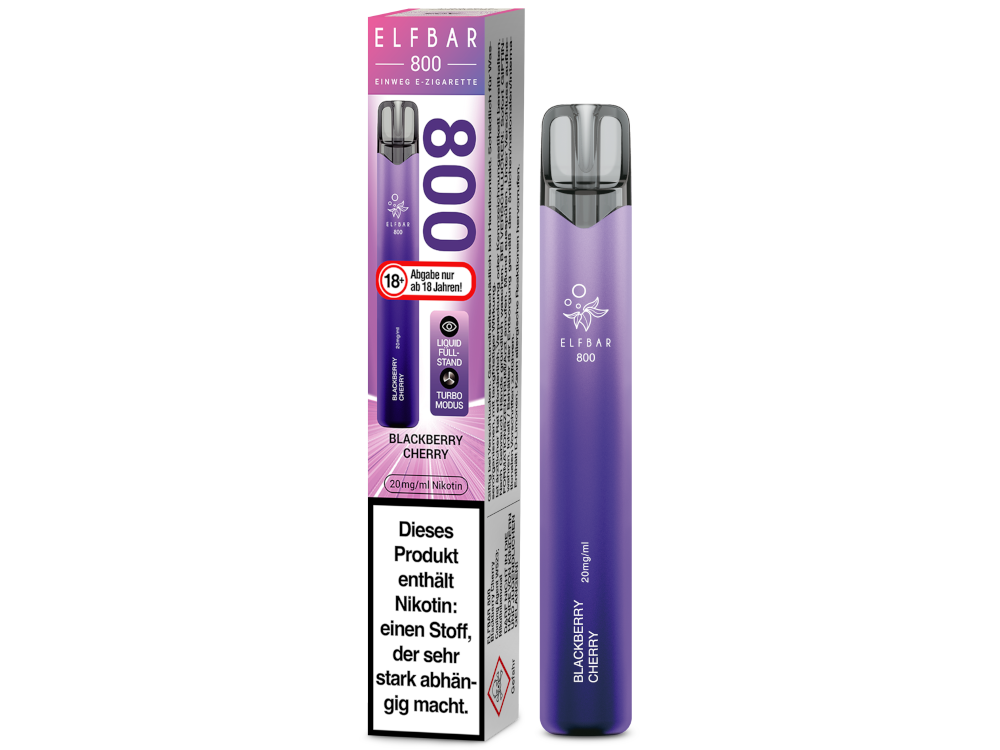 Elfbar 800 Einweg E-Zigarette - Apple Peach