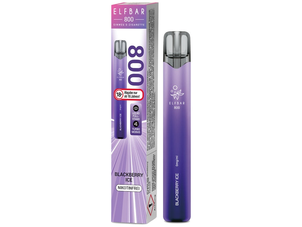 Elfbar 800 Einweg E-Zigarette - Blueberry