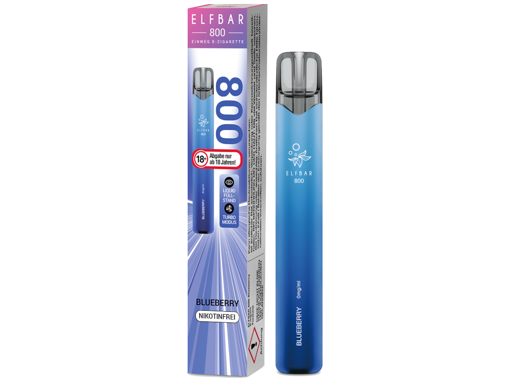 Elfbar 800 Einweg E-Zigarette - Blueberry