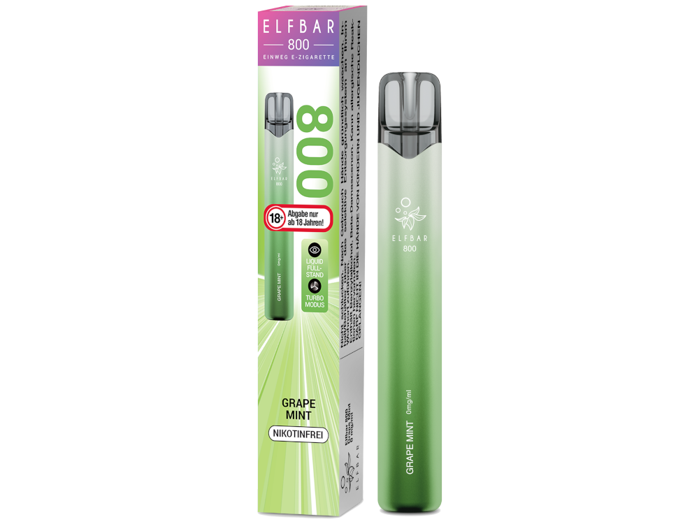Elfbar 800 Einweg E-Zigarette - Blueberry