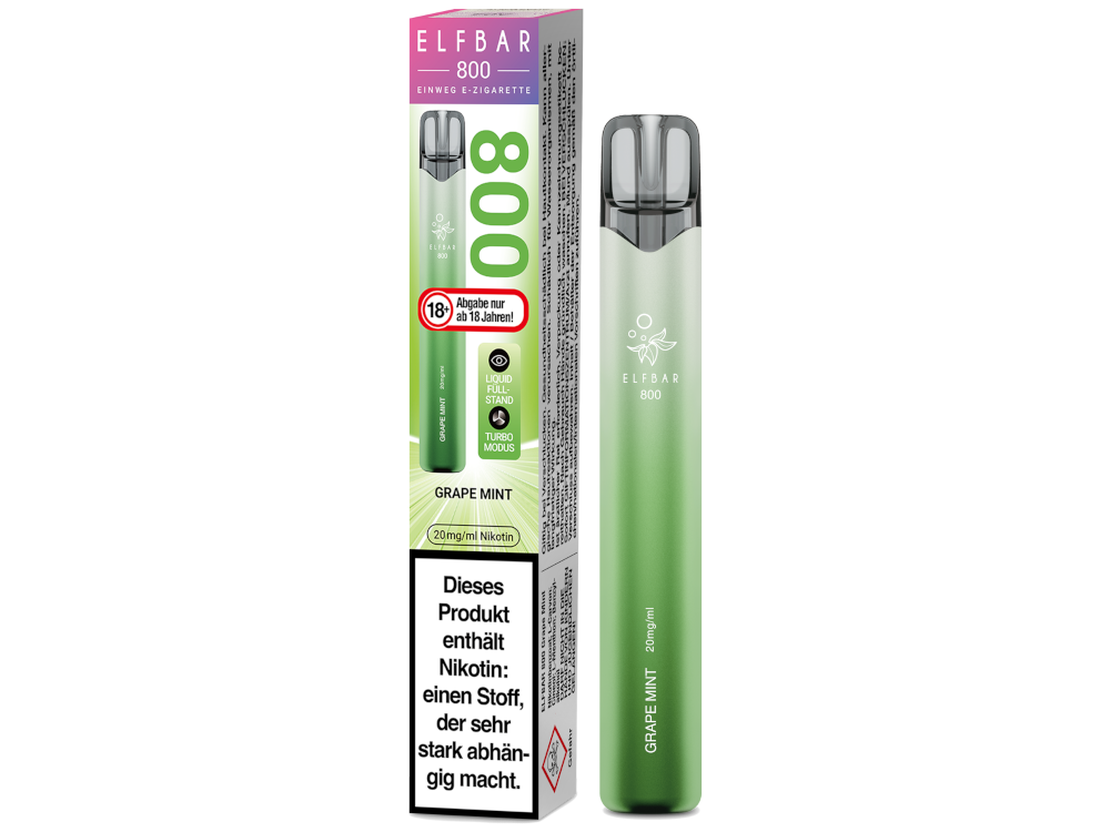 Elfbar 800 Einweg E-Zigarette - Apple Peach