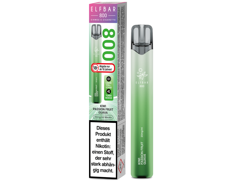 Elfbar 800 Einweg E-Zigarette - Apple Peach