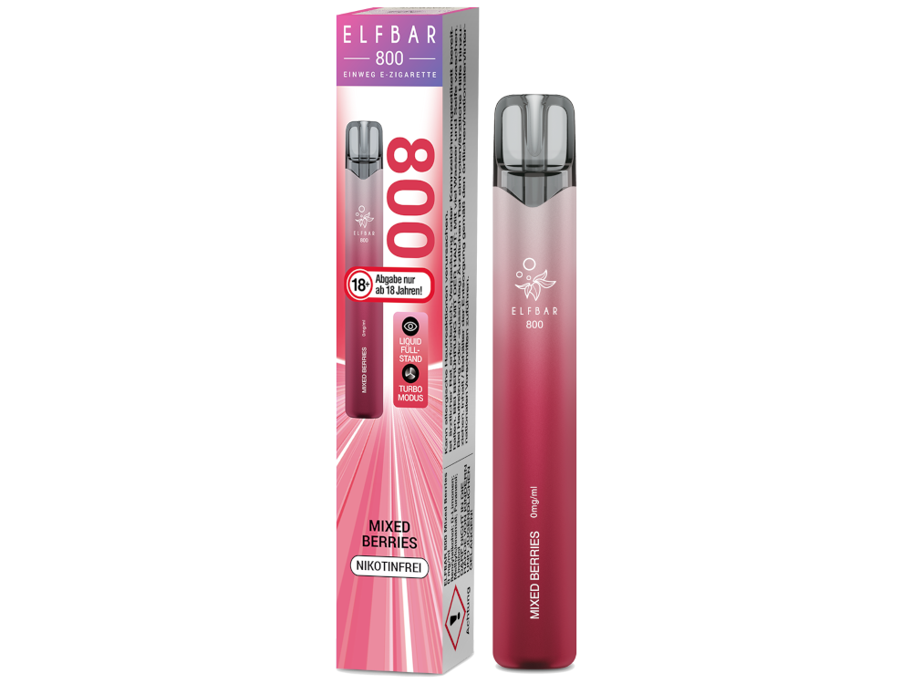 Elfbar 800 Einweg E-Zigarette - Blueberry