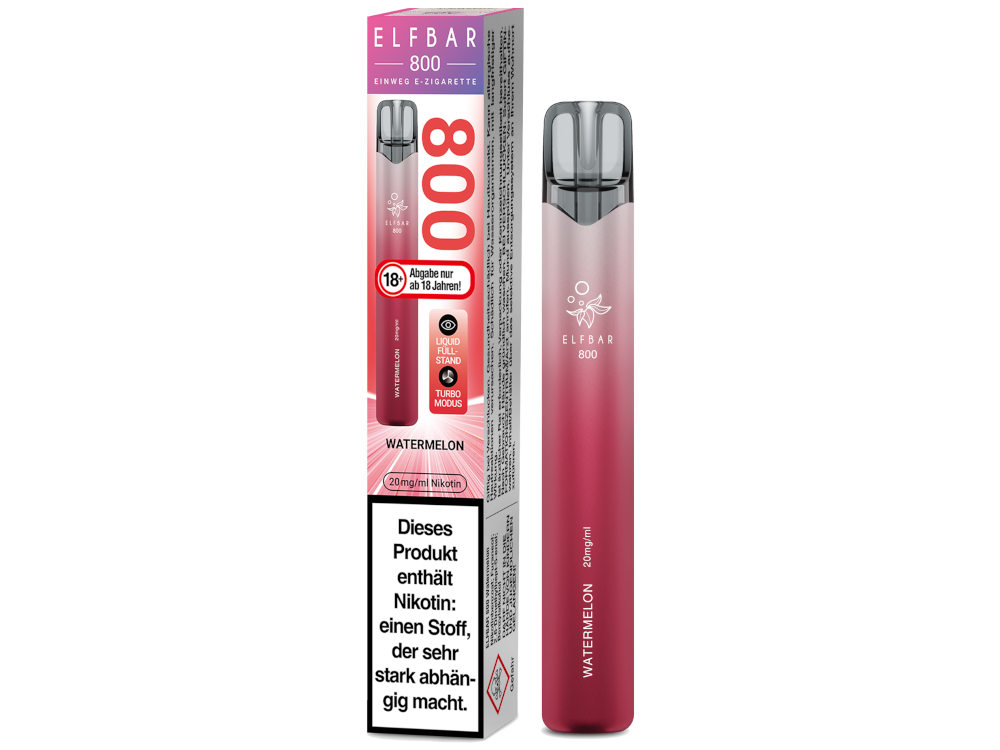 Elfbar 800 Einweg E-Zigarette - Apple Peach