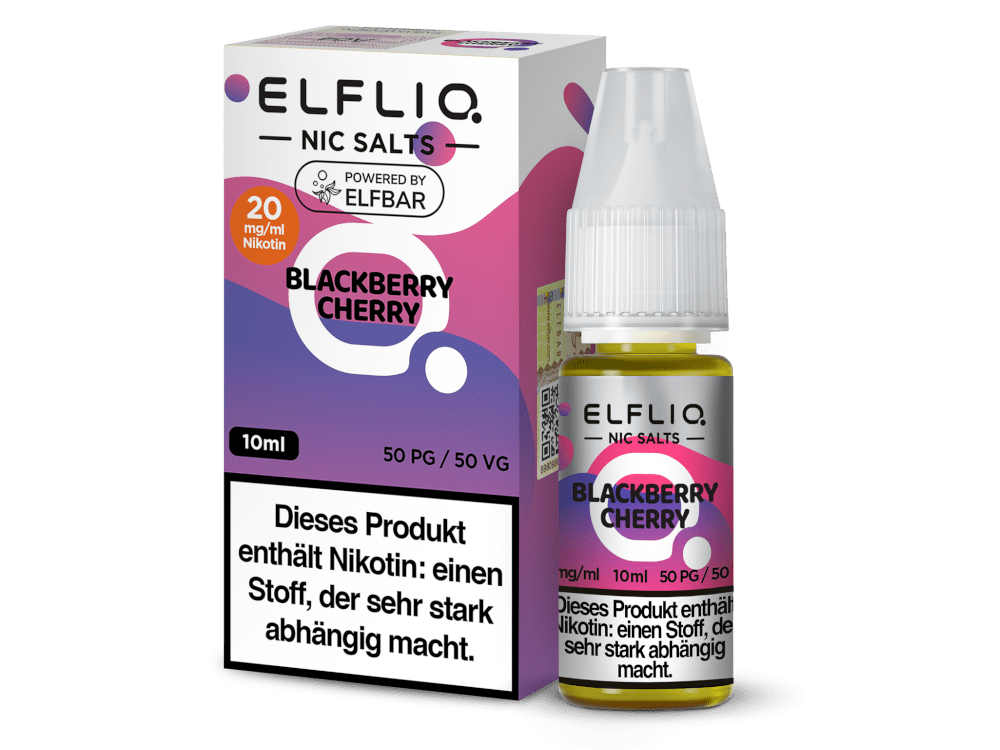 ELFLIQ - Blackberry Cherry - Nikotinsalz Liquid - ELFLIQ