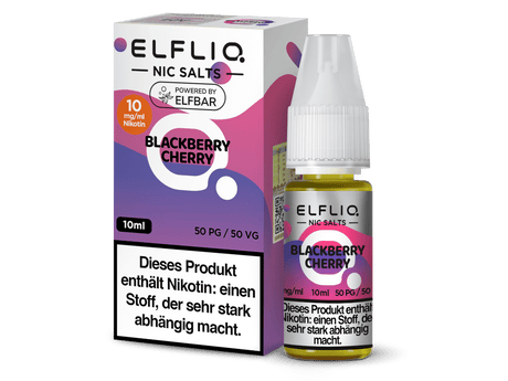 ELFLIQ - Blackberry Cherry - Nikotinsalz Liquid - ELFLIQ