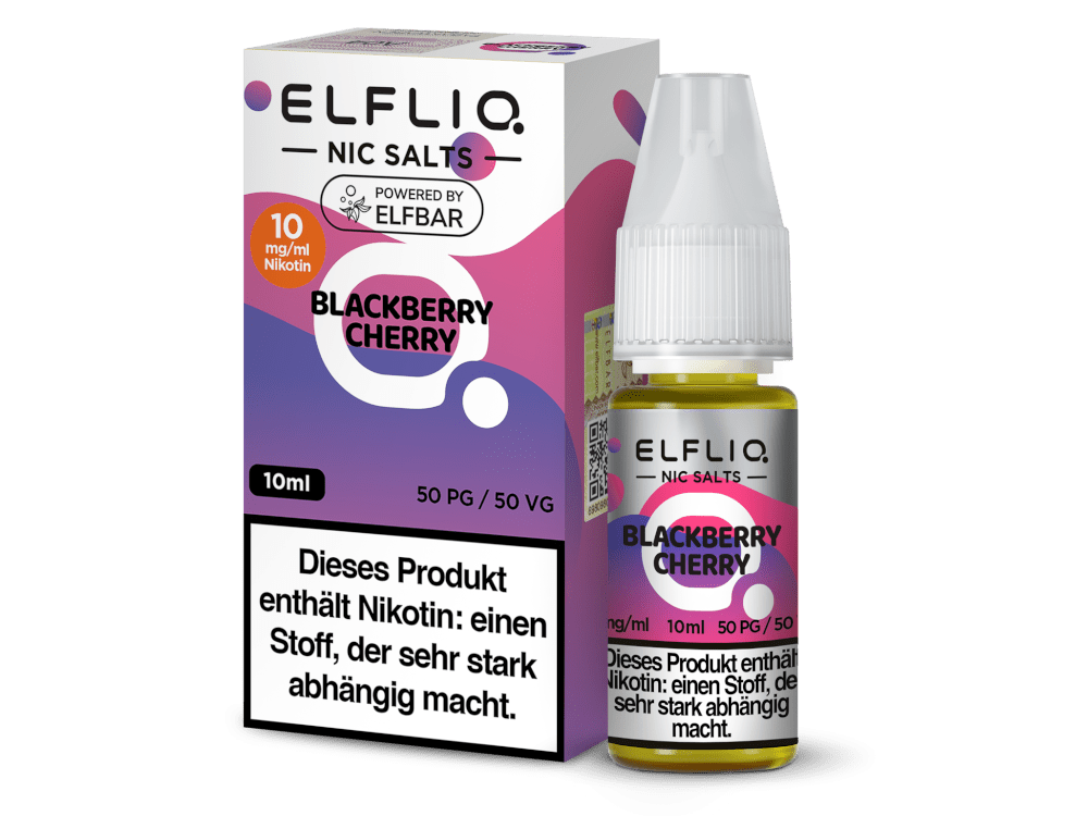 ELFLIQ - Blackberry Cherry - Nikotinsalz Liquid - ELFLIQ