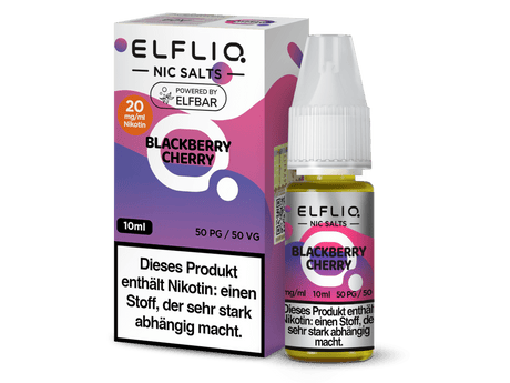 ELFLIQ - Blackberry Cherry - Nikotinsalz Liquid - ELFLIQ
