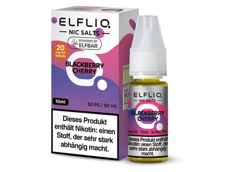 ELFLIQ - Blackberry Cherry - Nikotinsalz Liquid - ELFLIQ
