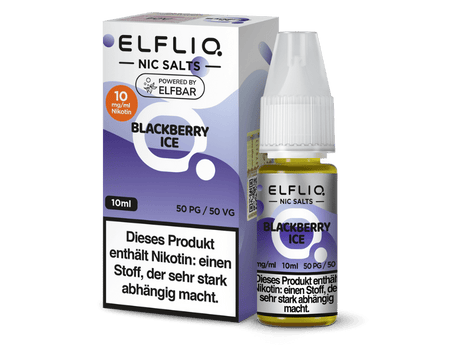 ELFLIQ - Blackberry Ice - Nikotinsalz Liquid - ELFLIQ