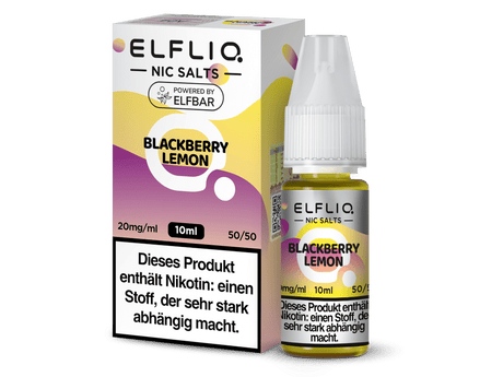 ELFLIQ - Blackberry Lemon - Nikotinsalz Liquid - ELFLIQ