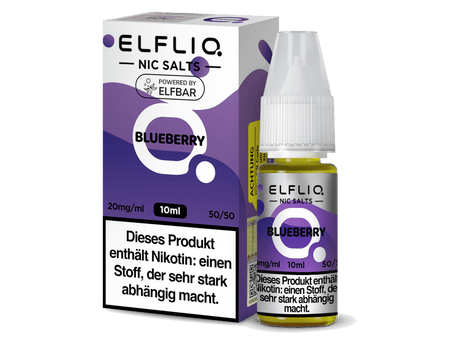 ELFLIQ - Blueberry - Nikotinsalz Liquid - ELFLIQ
