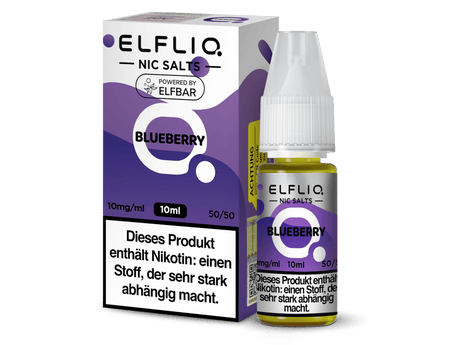 ELFLIQ - Blueberry - Nikotinsalz Liquid - ELFLIQ