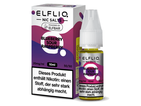 ELFLIQ - Blueberry Sour Raspberry - Nikotinsalz Liquid - ELFLIQ