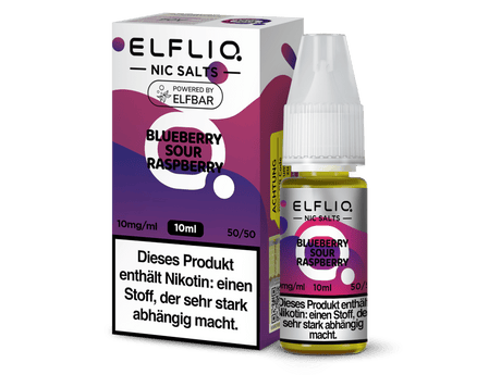 ELFLIQ - Blueberry Sour Raspberry - Nikotinsalz Liquid - ELFLIQ