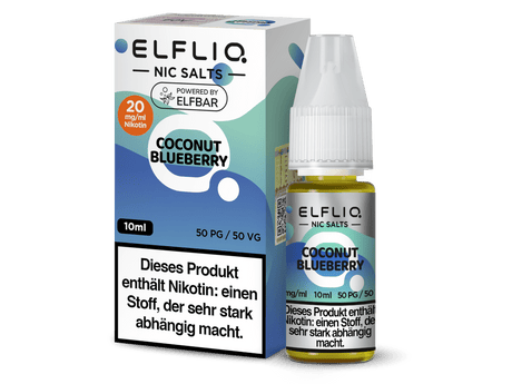 ELFLIQ - Coconut Blueberry - Nikotinsalz Liquid - ELFLIQ