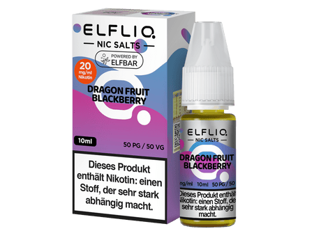 ELFLIQ - Dragon Fruit Blackberry - Nikotinsalz Liquid - ELFLIQ