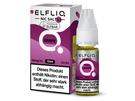ELFLIQ - Grape - Nikotinsalz Liquid - ELFLIQ