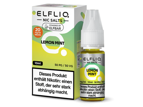ELFLIQ - Lemon Mint - Nikotinsalz Liquid - ELFLIQ