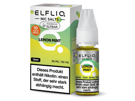 ELFLIQ - Lemon Mint - Nikotinsalz Liquid - ELFLIQ