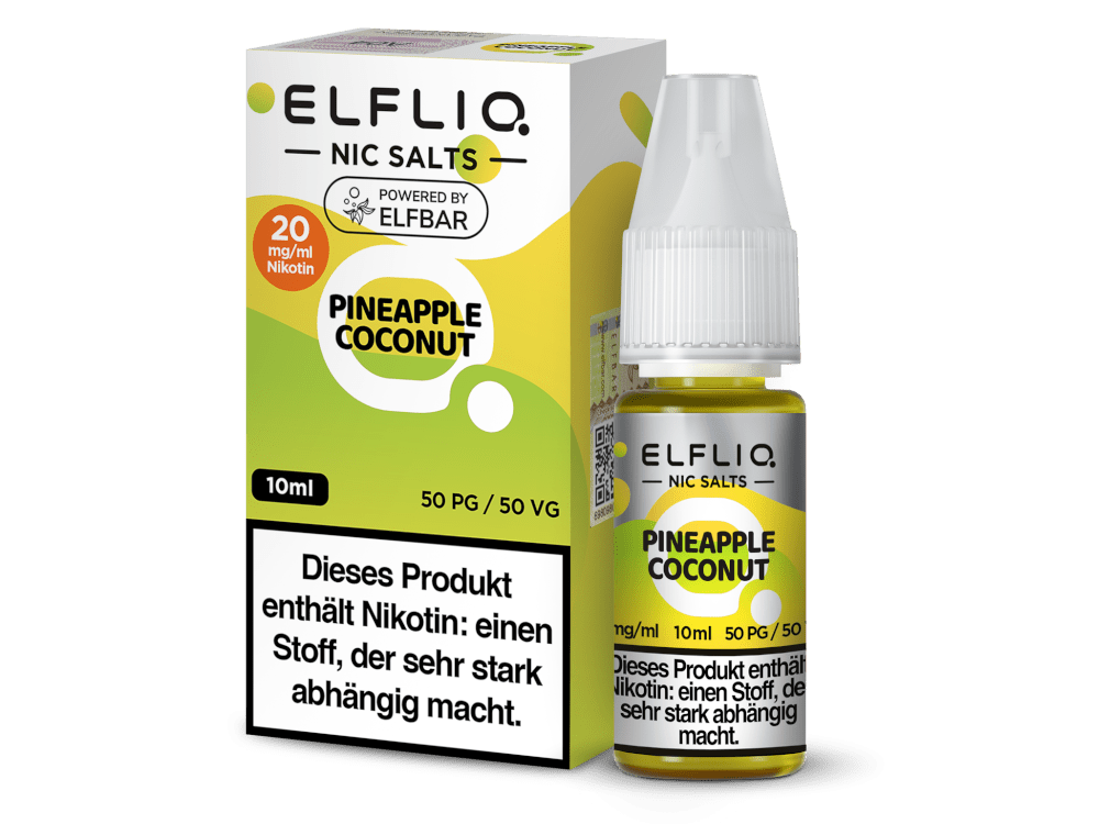 ELFLIQ - Pineapple Coconut - Nikotinsalz Liquid - ELFLIQ
