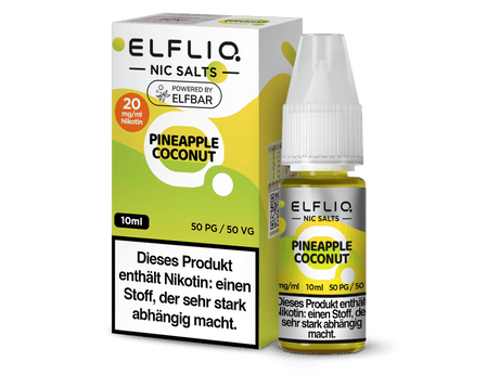 ELFLIQ - Pineapple Coconut - Nikotinsalz Liquid - ELFLIQ