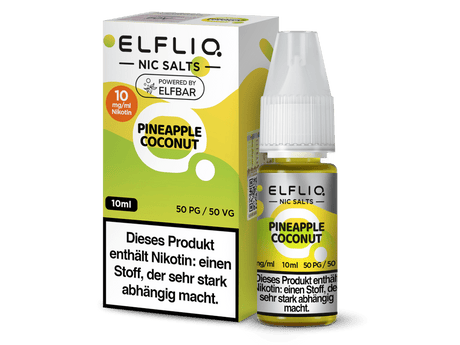 ELFLIQ - Pineapple Coconut - Nikotinsalz Liquid - ELFLIQ