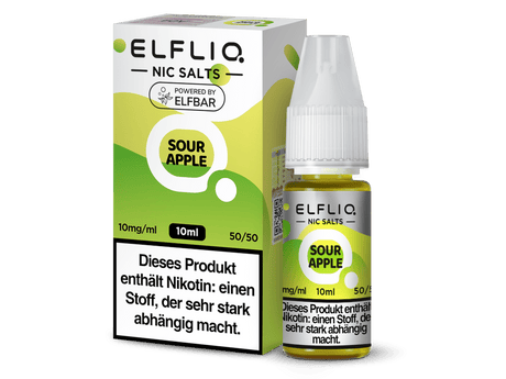 ELFLIQ - Sour Apple - Nikotinsalz Liquid - ELFLIQ