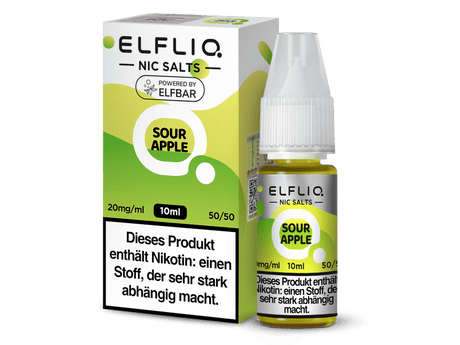 ELFLIQ - Sour Apple - Nikotinsalz Liquid - ELFLIQ