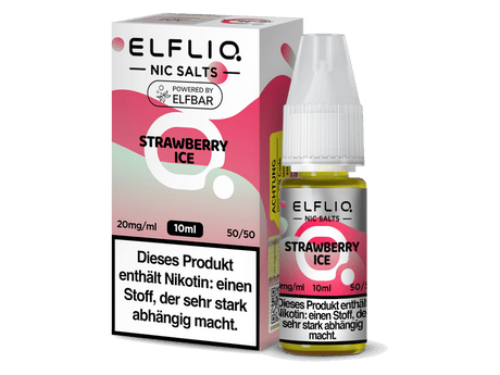 ELFLIQ - Strawberry Ice - Nikotinsalz Liquid - ELFLIQ