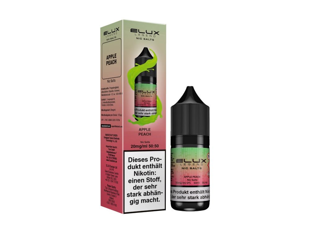 Elux - Nikotinsalz Liquid - Apple Peach - ELUX