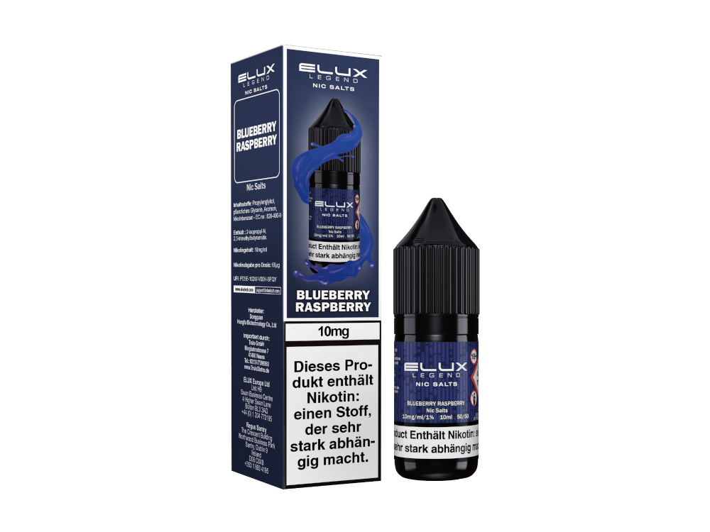 Elux - Nikotinsalz Liquid - Blueberry Raspberry - ELUX