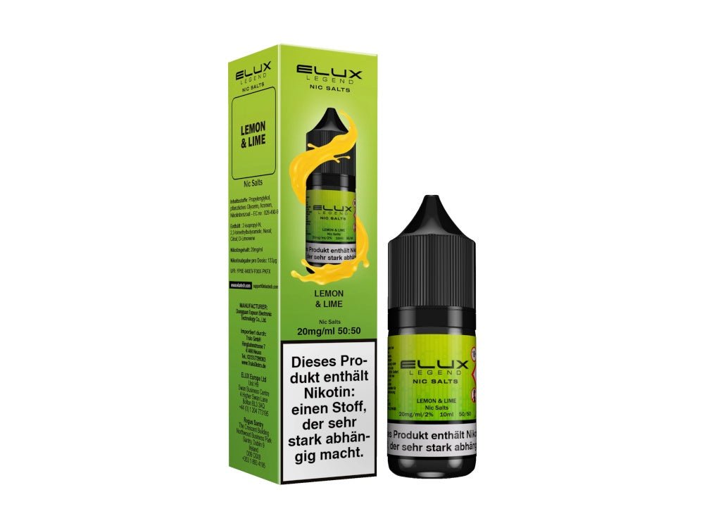 Elux - Nikotinsalz Liquid - Lemon & Lime - ELUX