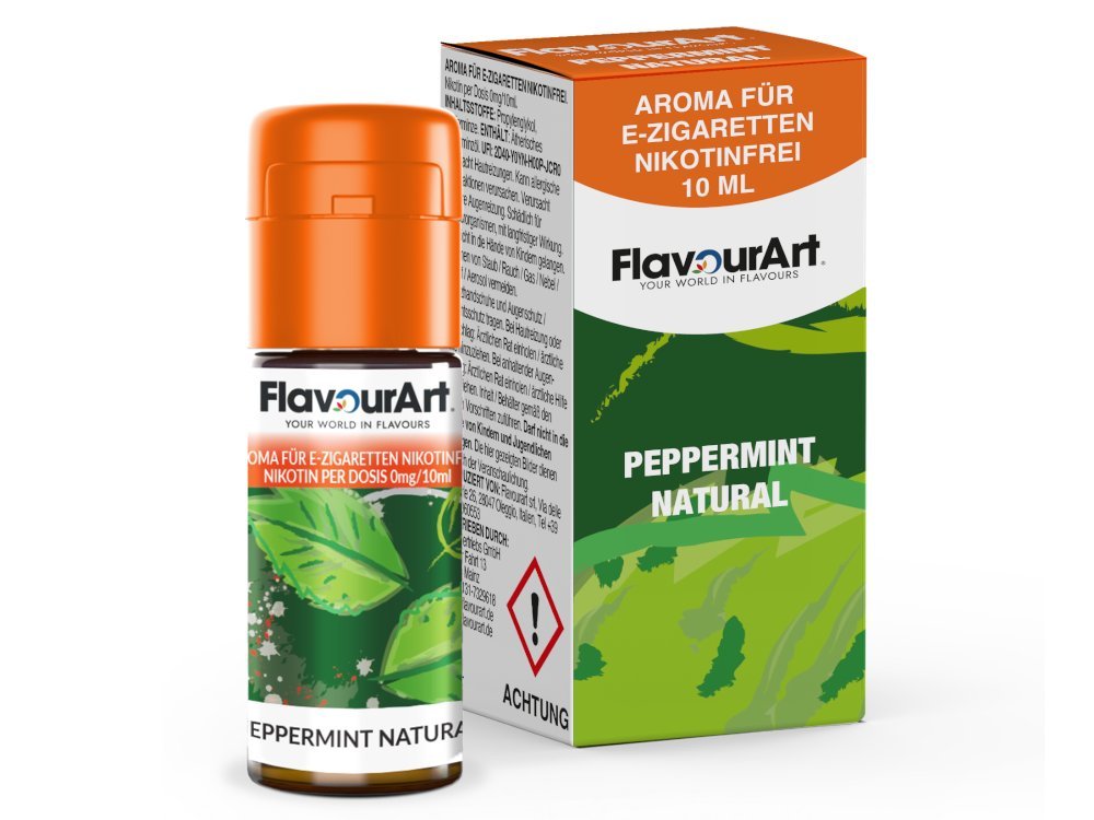 FlavourArt - Aromen 10 ml - Peppermint Natural - FLAVOURART