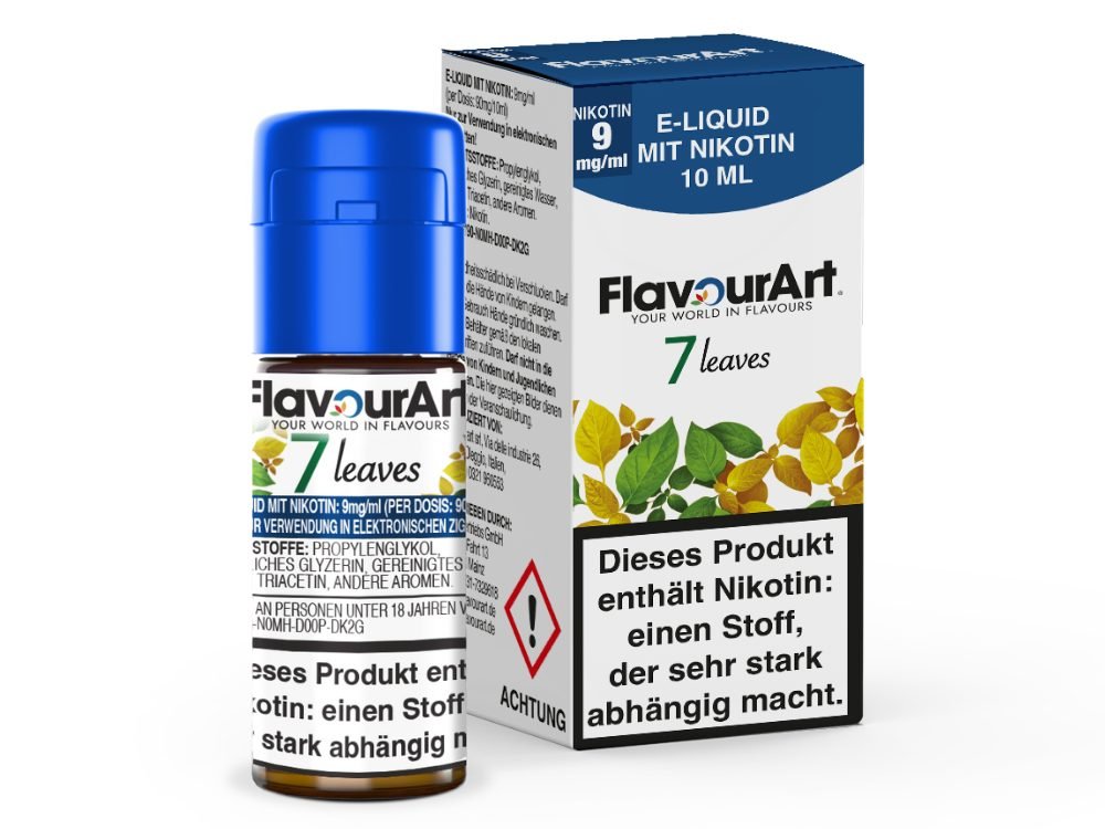 FlavourArt - E - Zigaretten Liquid - 7 Leaves - FLAVOURART
